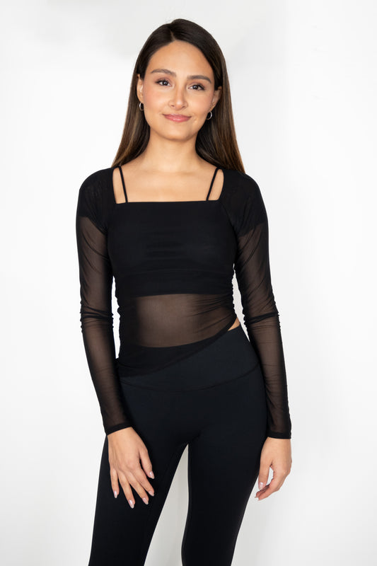 Asymmetric Black Top